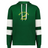 The WRS Augusta Nations of Rugby South Africa Jackson Way Hoodie is green with white drawstrings, sleeve stripes, and "South Africa Rugby" plus a yellow springbok logo printed on the chest.