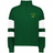 The EMB Augusta Women's Nations of Rugby South Africa Jackson Way Pullover is green with white sleeve stripes, a yellow "South Africa Rugby" chest logo, and features a classic rugby supporter style.
