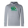 The WRS Canterbury South Africa CCC Club Lightweight Hoodie is a gray polyester hoodie with a large "CCC" logo and "Canterbury" text on the chest. It features a hood and front pocket for comfort and style.