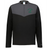 The EMB Augusta Nations of Rugby South Africa Sideline Grid 1/4 Zip Pullover is a black and gray long-sleeve fleece with a green "South Africa Rugby" springbok logo on the left chest.