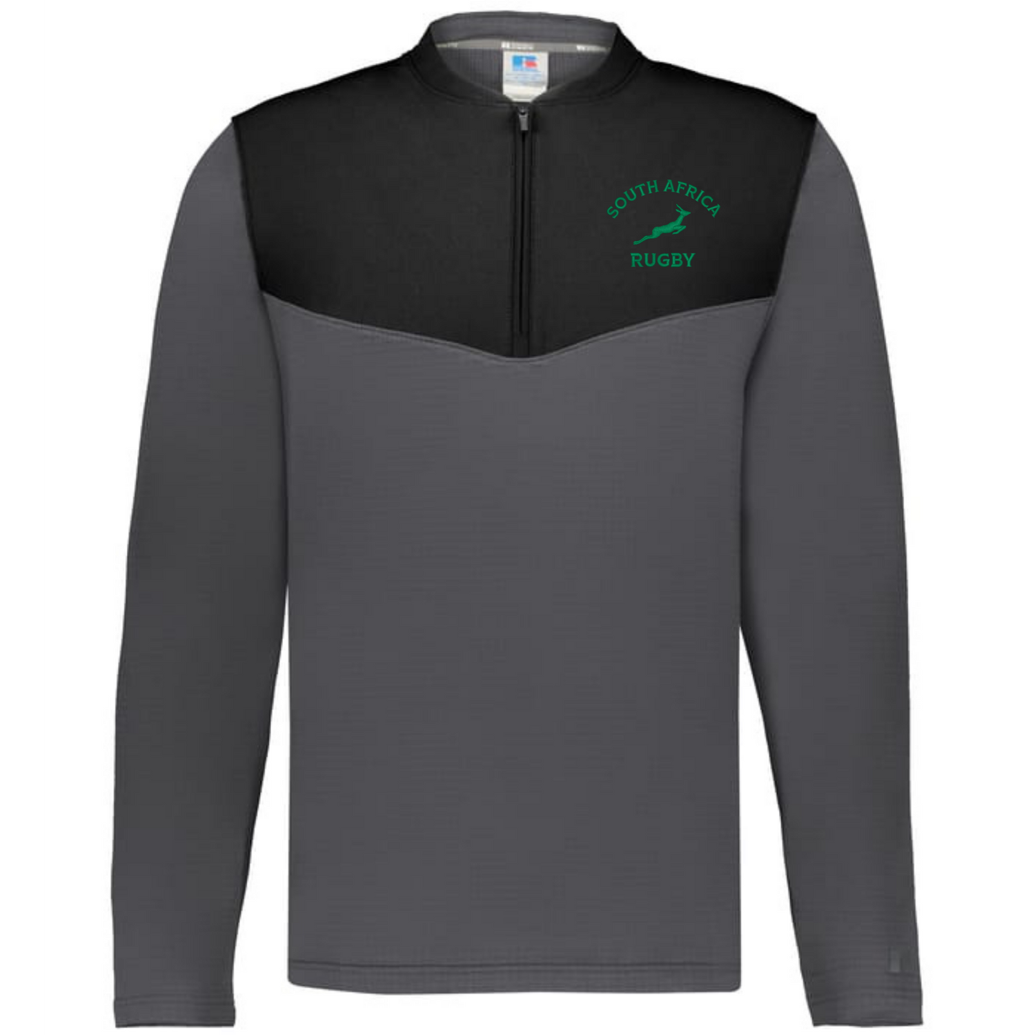 Nations of Rugby South Africa Sideline Grid 1/4 Zip Pullover