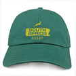 Show your support with the Nations of Rugby South Africa Brush Stroke Dad Cap by EMB S&S Activewear, featuring an embroidered yellow springbok and "South Africa Rugby" logo on the front. Perfect for fans!.