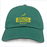 Show your support with the Nations of Rugby South Africa Brush Stroke Dad Cap by EMB S&S Activewear, featuring an embroidered yellow springbok and "South Africa Rugby" logo on the front. Perfect for fans!.