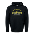 Get your hands on the exclusive WRS Augusta South Africa RWC 23 Champions Pullover Hoodie. Celebrate the victory of RWC 23 with this stylish and comfortable hoodie that showcases the glory of South Africa's championship triumph.