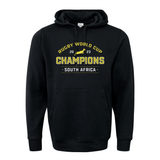 Get your hands on the exclusive WRS Augusta South Africa RWC 23 Champions Pullover Hoodie. Celebrate the victory of RWC 23 with this stylish and comfortable hoodie that showcases the glory of South Africa's championship triumph.