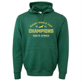 A WRS Augusta South Africa RWC 23 Champions Pullover Hoodie.