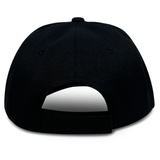 Back view of the Samoa Cap 23/24 by Macron, featuring a black curved brim and adjustable strap closure.