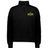 The EMB Augusta Women's Nations of Rugby South Africa Swoosh Jackson Way Pullover is a black quarter-zip featuring a yellow "South Africa Rugby" logo on the left chest.