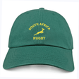 Nations of Rugby South Africa Dad Cap 24 from EMB Alpha Broder with embroidered design.
