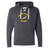 Nations of Rugby South Africa Rugby Hockey Hoodie 24 with WRS Alpha Broder logo, made of ringspun cotton.