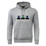 The Seacoast Rugby Club Club Hoodie by WRS Canterbury is a gray hoodie featuring three boats in blue, black, and green above the "Seacoast Rugby Club" text.