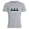 The Seacoast Rugby Club Club Plain Tee by Canterbury from WRS Canterbury is a gray cotton blend t-shirt with three tugboats and “Seacoast Rugby Club” text on the front—ideal comfortable wear for fans and players.