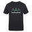 The Seacoast Rugby Club Club Plain Tee by WRS Canterbury is a black cotton blend shirt with three tugboat graphics in blue, green, and black above "Seacoast Rugby Club" on the front.