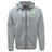 Stay comfortable all day in the SoCal Youth Referees Tempo Vapodri Full-Zip Hoodie by EMB Canterbury. This light gray hoodie features moisture-wicking fabric, a hood with drawstrings, black Canterbury logo, and a green SoCal chest badge.