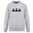 The Seacoast Rugby Club Club Crew Sweatshirt by WRS Canterbury features three tugboats in black, blue, and green above "Seacoast Rugby Club" on light gray, with an embroidered CCC logo for ultra-soft style and comfort.