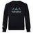 The Seacoast Rugby Club Club Crew Sweatshirt by WRS Canterbury features three tugboat illustrations, "Seacoast Rugby Club" text, and an embroidered CCC logo. This ultra soft black sweatshirt combines style and comfort.