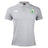 The SoCal Youth Referees Waimak Polo by EMB Canterbury is a light grey men's rugby polo with short sleeves, a button collar, white Canterbury logo, and green/yellow chest badge—perfect for fans of the classic Canterbury rugby style.