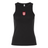 Show your team pride in the Women's San Diego Legion Rugby Baby Rib Tank by EMB S&S Activewear—a black sleeveless top with a small red and white "Legion SD" logo centered on the chest. Perfect for any fan!.