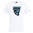 White Scottsdale Rugby Club Plain tee by WRS Canterbury featuring a graphic design with the word "rugby" and "established 1984" above a stylized roaring bear logo, crafted from a comfortable cotton blend.