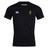 The EMB Canterbury South Side Irish 50th Anniversary Club Dry Tee is a black short-sleeve shirt with a white "Canterbury" logo, colorful chest badge, and Vapodri Technology to keep you cool and comfortable.