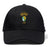 The South Side Irish 50th Anniversary Flexfit Drill Cap by EMB Canterbury features the Chicago crest and "50 Years" embroidered on the front.