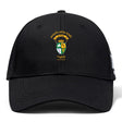 The South Side Irish 50th Anniversary Flexfit Drill Cap by EMB Canterbury features the Chicago crest and "50 Years" embroidered on the front.