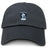 The EMB S&S Activewear Eckerd College Adult Low-Profile Cotton Twill Dad Cap features embroidered team branding with the "Siren College Sirens Rugby" mermaid and rugby ball logo on the front.