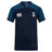 The EMB Canterbury Eckerd College Vapodri Evader Jersey is a navy blue rugby top with light blue accents, featuring the Canterbury logo, Sirens team crest, and "VAPODRI" text. Made from moisture-wicking fabric for lasting comfort.