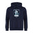 The WRS Canterbury Eckerd College Club Hoodie features a Sirens Rugby chest logo, white stripe on the left sleeve, and cozy fleece construction for superior comfort.