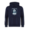 The WRS Canterbury Eckerd College Club Hoodie features a Sirens Rugby chest logo, white stripe on the left sleeve, and cozy fleece construction for superior comfort.