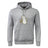 The Five Star Rugby Club Hoodie by WRS Canterbury is a gray sweatshirt with a hood, front pocket, and an angelic hand holding a cane surrounded by stars on the chest—ideal for custom teams or standout rugby club style.