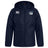 The Play Rugby USA Club Vaposhield Stadium Jacket by EMB Canterbury features the "Play Rugby" logo on the left chest and the Canterbury logo on the right—an ideal rugby stadium jacket.