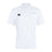 The Play Rugby USA Club Dry Polo by EMB Canterbury is a white short-sleeve polo with a collar, featuring Canterbury and Play Rugby logos. Made with breathable Vapodri Technology for all-day coolness and comfort.