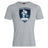 The WRS Canterbury Eckerd College Club Plain Tee by Canterbury is a light gray cotton blend shirt that can be customized—great for rugby fans and players looking to support their team in style.