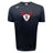 The WRS Canterbury Superior Rugby Tempo Vapodri T-Shirt is a black short-sleeve tee with a red and white phoenix emblem, "S RFC" on the chest, and Canterbury logo on the right shoulder. VapoDri tech ensures moisture-wicking comfort during play.