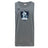 A grey Eckerd College Tempo Vapodri Singlet by WRS Canterbury, made from recycled polyester for comfort and performance, features a sleeveless design and the "SCHS SIRENS RUGBY" logo with a mermaid holding a rugby ball on the front.