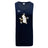 The Five Star Rugby Tempo Vapodri Singlet by WRS Canterbury is a navy blue sleeveless jersey with a white golf glove holding a golden key, five white stars, and the Canterbury logo, made from recycled polyester for sustainability.