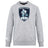 The Eckerd College Club Crew Sweatshirt by Canterbury from WRS Canterbury is a light grey, ultra-soft sweatshirt featuring the "Eckerd College Sirens Rugby" logo with a mermaid and ball on the front plus an embroidered CCC logo.