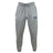 The EMB Canterbury Eckerd College Leisure Sweatpant features soft organic cotton, an elastic waistband with drawstring, dual thigh logos, and is photographed on a white background.