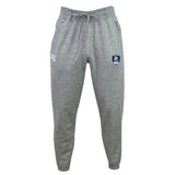 The EMB Canterbury Eckerd College Leisure Sweatpant features soft organic cotton, an elastic waistband with drawstring, dual thigh logos, and is photographed on a white background.