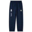 The EMB Canterbury Five Star Rugby Cuffed Hem Stadium Pant features an elastic waistband, cuffed hems, and a logo on the right leg—perfect men's pants for rugby or daily wear.