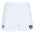 The Eckerd College Advantage Rugby Shorts by EMB Canterbury feature an elastic waistband, Canterbury logo on the left, Sirens rugby team crest on the right, and provide comfort and durability for serious players.