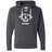 The WRS S&S Activewear Nations of Rugby Scotland Rugby Hockey Hoodie is a dark grey hoodie with white drawstrings, "Scotland Rugby" and a thistle emblem on the chest—ideal for fans wanting comfort and style. Made to order.