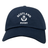 The EMB S&S Activewear Nations of Rugby Scotland Dad Cap is a navy blue cotton twill hat with "Scotland Rugby" and a white thistle emblem embroidered on the front.