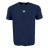 The Scotland Vintage Comfort Tee by EMB S&S Activewear is a plain navy blue shirt featuring an embroidered white laurel wreath and "1879" printed on the upper chest—a classic pick for rugby fans.
