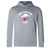 The Ventura Outlaws Rugby Club Lightweight Hoodie by WRS Canterbury is a gray hooded sweatshirt that has "Ventura Outlaws Rugby" written on the front, featuring an image of a hat and bandana, along with a convenient kangaroo pocket for added comfort.
