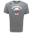 The Ventura Outlaws Rugby Tempo Vapodri T-Shirt by WRS Canterbury features a sleek grey design with "Ventura Outlaws Rugby" text and VapoDri technology. Pair it with a white hat and red bandana logo for a stylish, moisture-wicking ensemble that keeps you comfortable all day long.