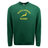 Nations of Rugby South Africa Rugby Crewneck Sweatshirt 24 by WRS Augusta with gold lettering.