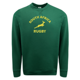 Nations of Rugby South Africa Rugby Crewneck Sweatshirt 24 by WRS Augusta with gold lettering.