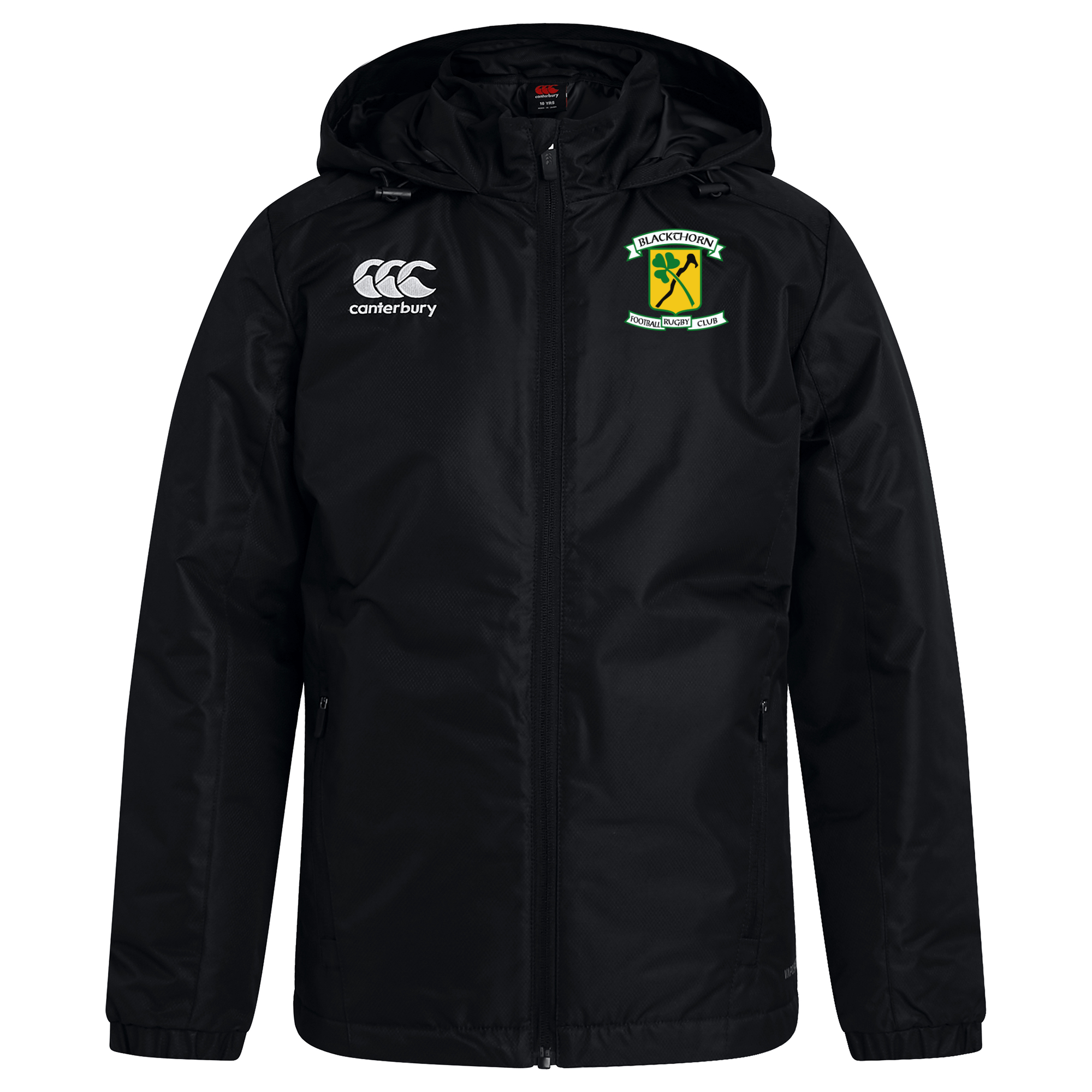 Canterbury Jacket XL ブラック Canterbury Rugby Club Stadium Jacket | Water Resistant